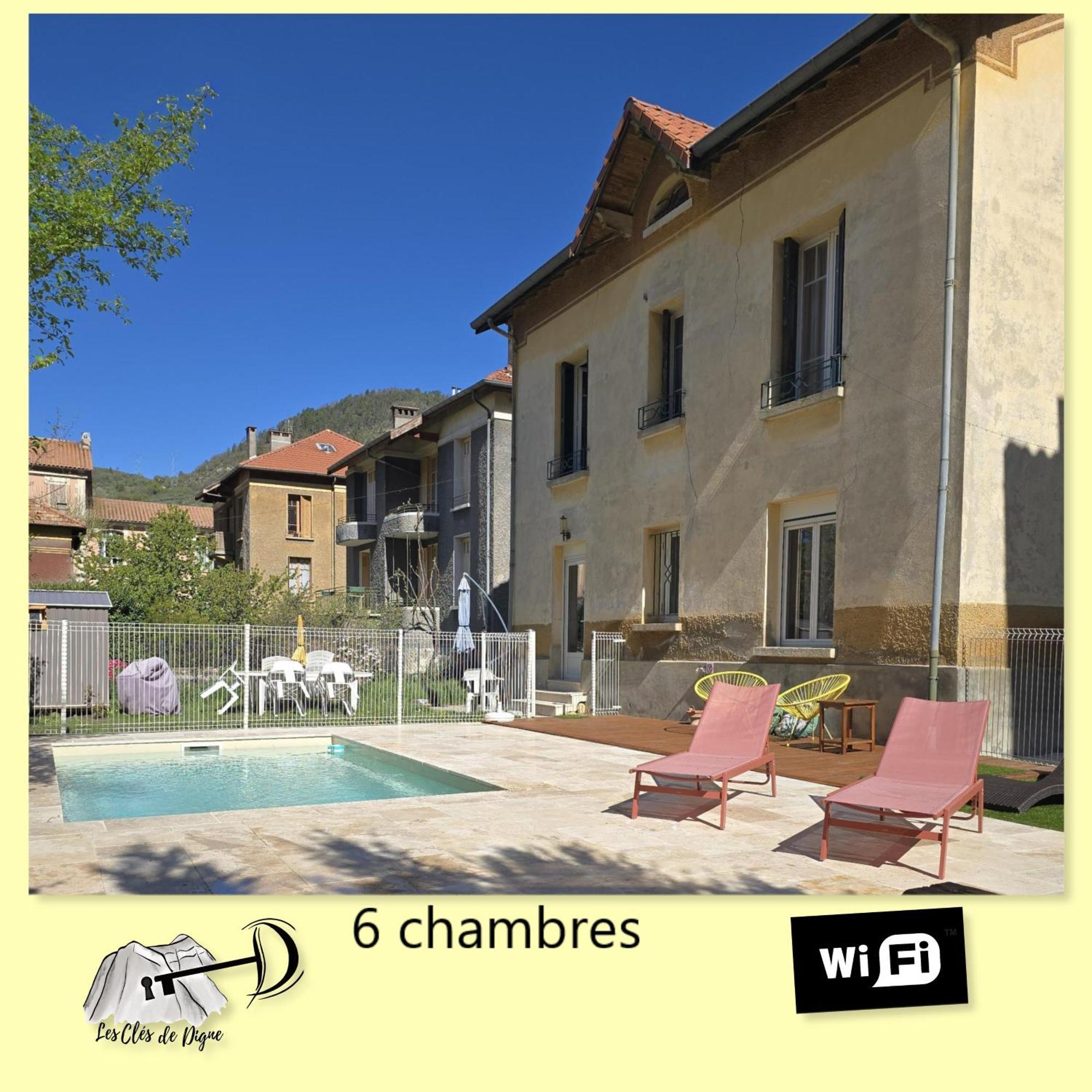 Tres Bel Appartement Avec Piscine Digne-les-Bains Exterior photo